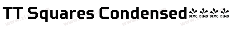 TT Squares Condensed字体转换